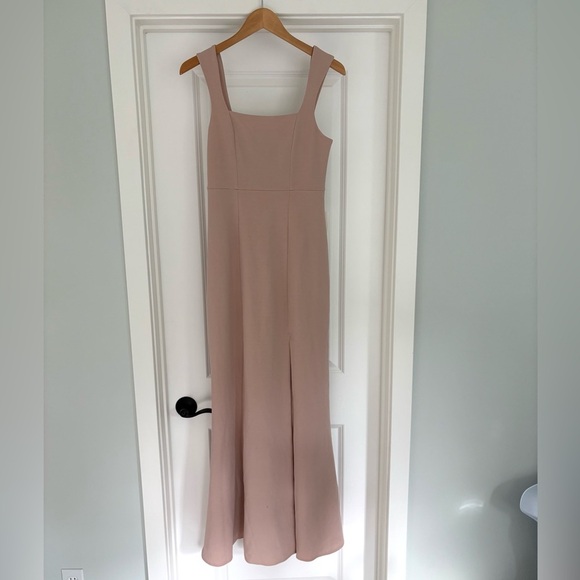 Show Me Your Mumu weddings Eden Blush Pink Maxi Dress Size M - Picture 1 of 8